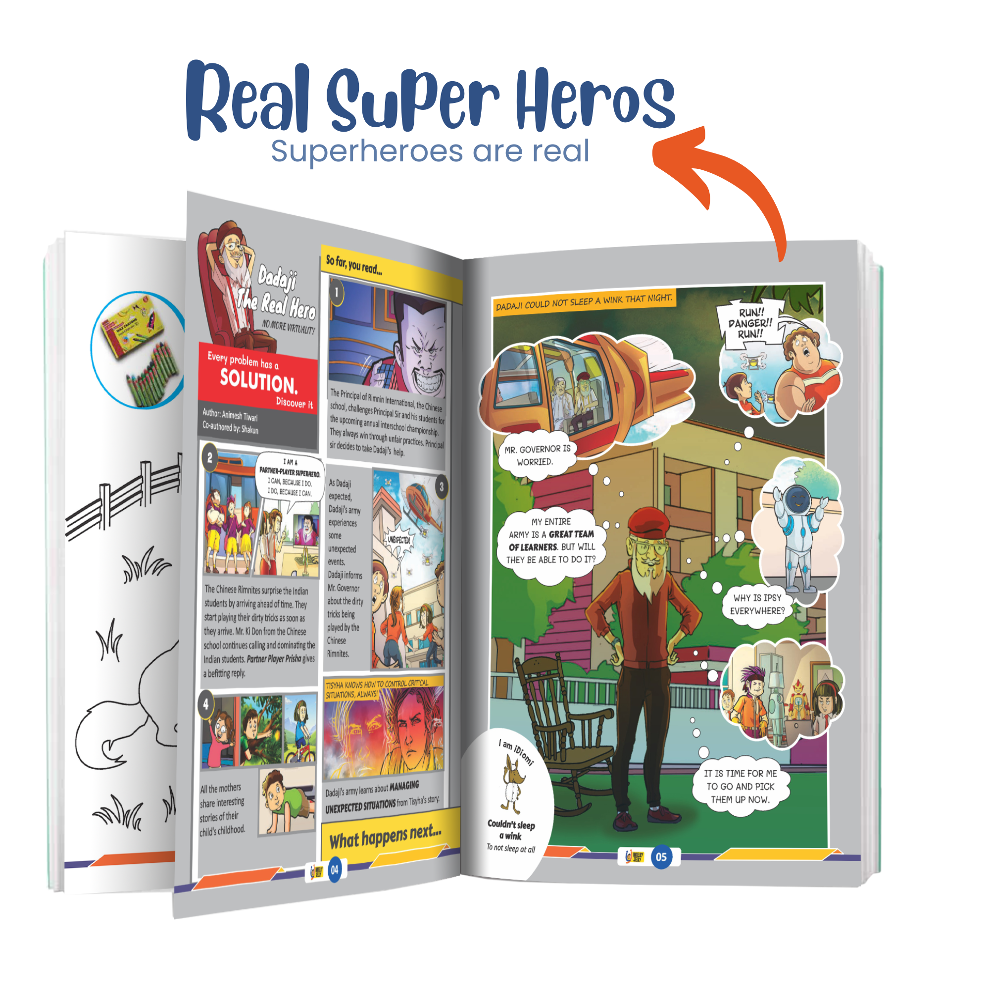 iNTELLYJELLY Mega Digest: Every Problem Has A Solution | Best Kids Story Book | Social Skills | Self Awareness | Holistic Development Activities | All Coloured & Illustrated 340+ Pages | Age 8-12 Yrs