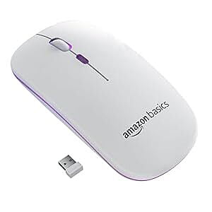Amazon Basics Rechargeable Wireless Gaming Mouse Amazon Basics Rechargeable Wireless Gaming Mouse