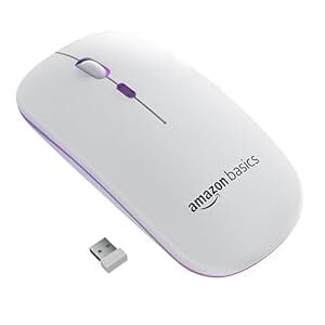 Amazon Basics Rechargeable Wireless Gaming Mouse Amazon Basics Rechargeable Wireless Gaming Mouse