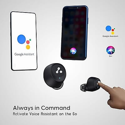 Ambrane DOTS 11 Wireless / Bluetooth In the Ear (Black)