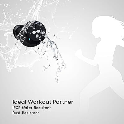 Ambrane DOTS 11 Wireless / Bluetooth In the Ear (Black)