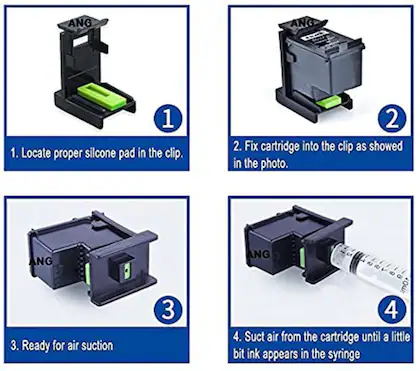 Printer Cartridge Ink Suction Tool