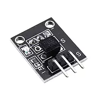 Close-up of analog temperature sensor module Close-up of analog temperature sensor module
