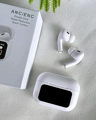 Earbuds Pro 2 Gen,Display Control Earbuds,with ANC- ENC Active Noise Cancellation,DisplayTouch Earbuds,Type-C Fast Charging