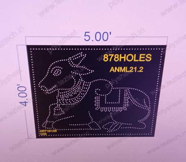 ANML21.2 NANDI 4X5 FEET 878 HOLES