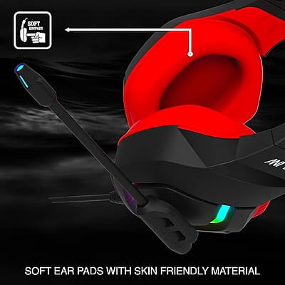 Ant Esports H530 Multi-Platform Pro RGB Gaming Headsetfor PC / PS4 / PS5 / Xbox One / Switch1 with mic