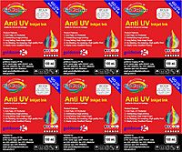 GOCOLOR Anti UV Refill Ink 100 ML X 6 Color Bottle for EPSON Printer (ID Card/Inkjet Paper & Film Printing)