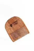 Anti static wooden beard comb for smooth and frizz free beard care