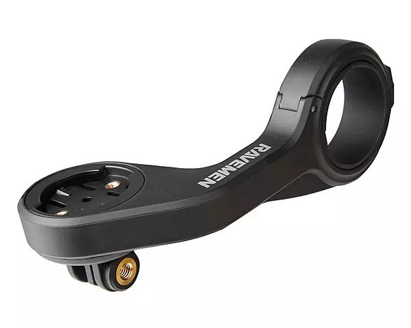 RAVEMEN OUT FRONT MOUNT FOR GARMIN & GOPRO 31.8mm BLACK