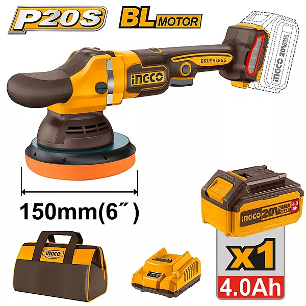 INGCO Cordless Polisher APLI20151 (20V) INGCO Cordless Polisher APLI20151 (20V)