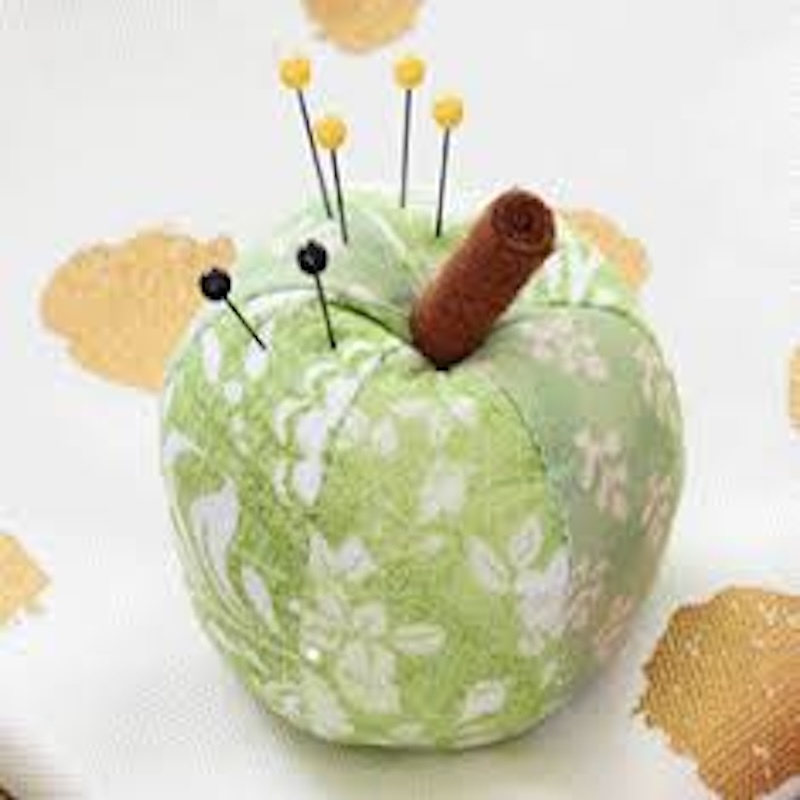 Apple shaped pin cushion Apple shaped pin cushion