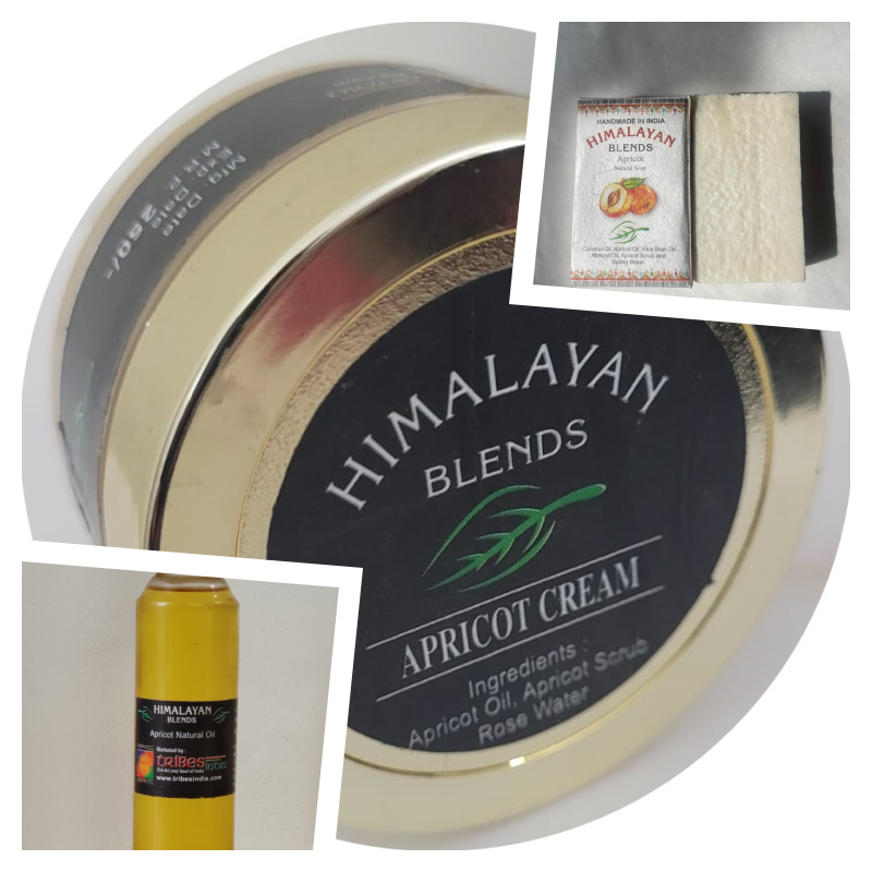 Apricot body care products