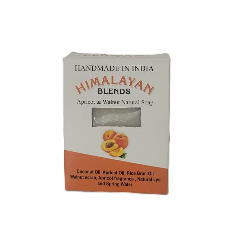 Himalayan Apricot & Walnut Natural Soap