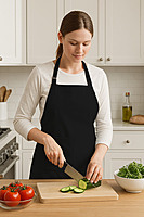 Classic Apron with Front Pocket |Adjustable Fit - (Pack of 2)