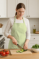 Classic Apron with Front Pocket |Adjustable Fit - (Pack of 2)