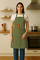 Adjustable Apron with Front Pocket |(Pack of 2)