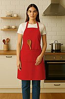 Adjustable Apron with Front Pocket |(Pack of 2)