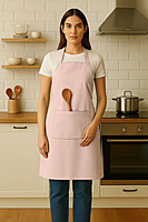 Adjustable Apron with Front Pocket |(Pack of 2)