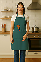 Adjustable Apron with Front Pocket |(Pack of 2)