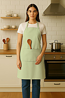 Adjustable Apron with Front Pocket |(Pack of 2)