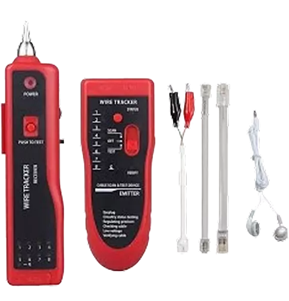 WIRE TRACKER NETWORK CABLE DETECTOR LAN TESTER ETHERNET RJ11 RJ45 CAT 5 CAT 6 AR-868