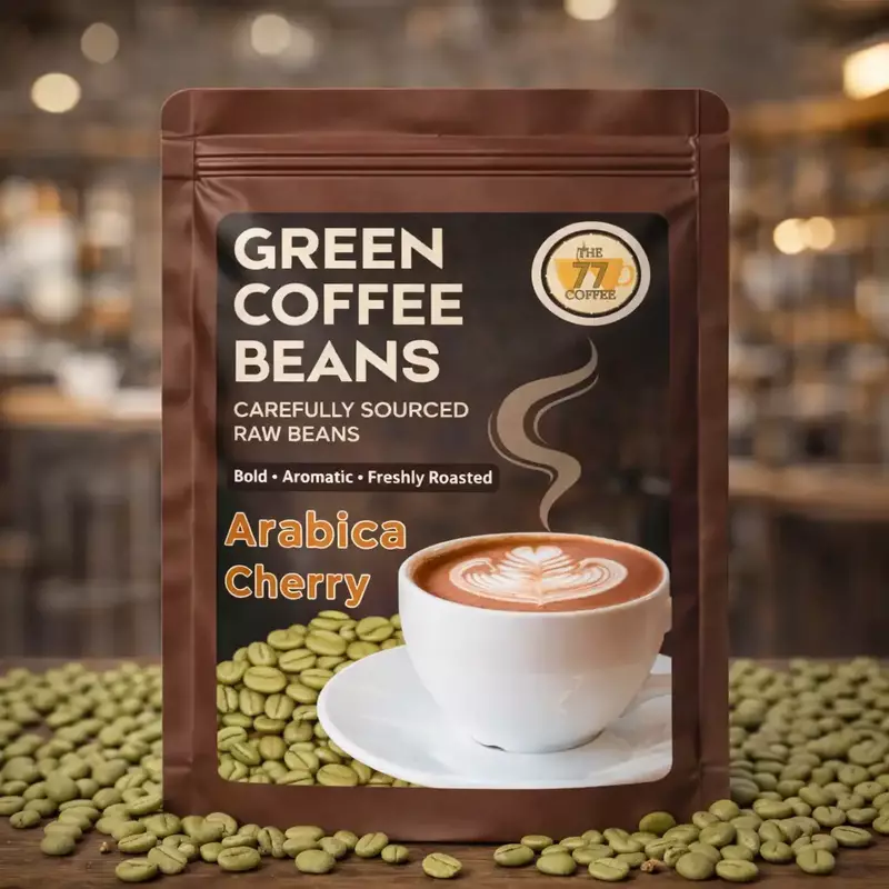 Green Coffee Beans Arabica Cherry