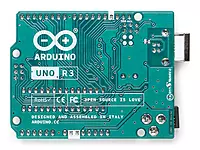 Back view of Arduino Uno R3 PCB Back view of Arduino Uno R3 PCB