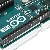 Close-up of Arduino Uno R3 components Close-up of Arduino Uno R3 components