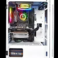 Gamdias Argus E4 Elite RGB ATX Mid Tower Case – White | Tempered Glass | 1 Fan