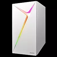 Gamdias Argus E4 Elite RGB ATX Mid Tower Case – White | Tempered Glass | 1 Fan