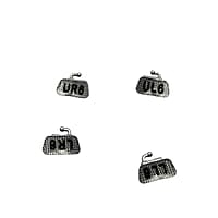 OSL 1st Molar Bondable Buccal Tubes MBT 0.022 (Pack Of 4)