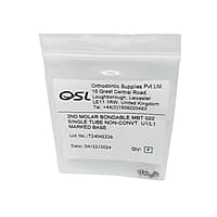 OrthoMetric Advanced Series Bondable Molar Tubes MBT 022 Pack of 10