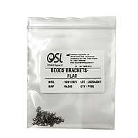 OSL Beggs Brackets – Flat Metal Orthodontic Brackets