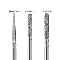 TriHawk Diamond Bur Set 12 Shapes with Bur Box