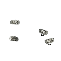 OSL 1st Molar Bondable Buccal Tubes MBT 0.022 (Pack Of 4)