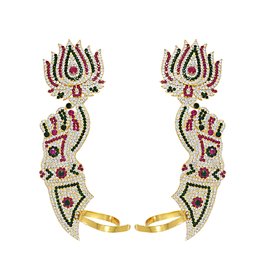 God Ornament Hastham Hand with Lotus