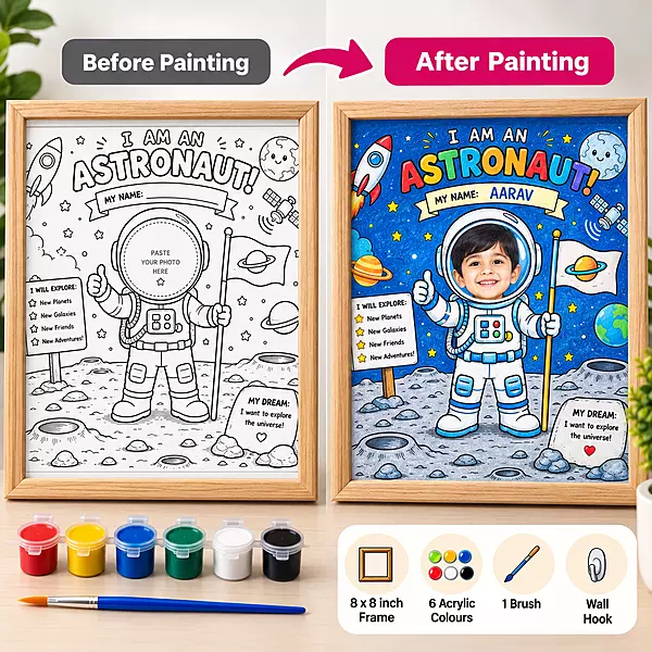 I Am an Astronaut – Colour & Frame Kit