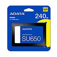 Adata Ultimate SU650 240GB 2.5″ SATA Internal SSD – Up to 520MB/s