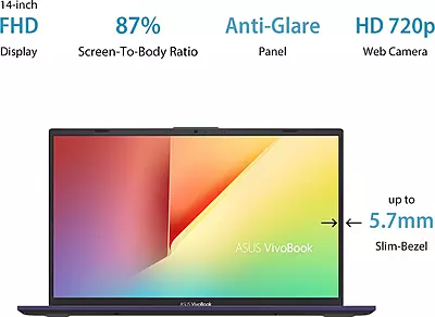 Open Box ASUS VivoBook 14 - 4 GB/256 GB SSD (X412FA-EK363T)