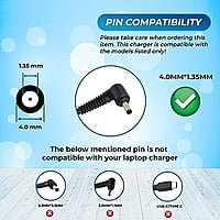 Laptop Adapter 65W 19V- 3.42A For Asus (4.0*1.35mm) – Compatible Laptop Adapter 65W 19V- 3.42A For Asus (4.0*1.35mm) – Compatible