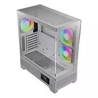 Gamdias Atlas M1 White ARGB ATX Mid Tower Case – Tempered Glass | USB Type-C