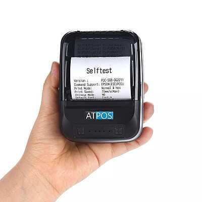 Atpos HL450 58mm Portable Thermal Receipt Printer | Bluetooth | Rechargeable