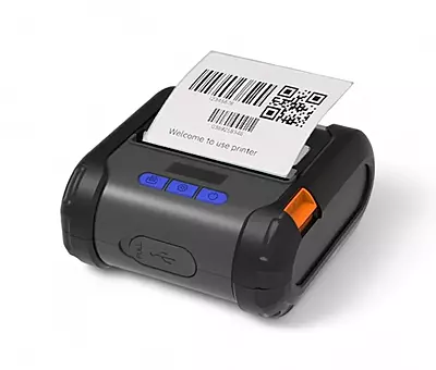 Atpos L80 80mm Portable Dual Mode Bluetooth Thermal Receipt + Label Printer | Wireless Printing | 3 Inch