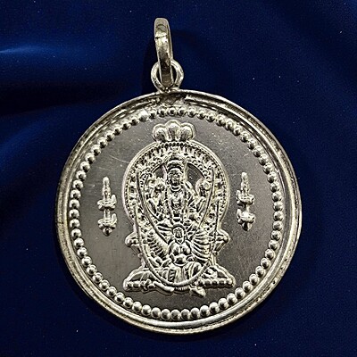 Attukal Devi Locket in Pure Silver | Double-Sided Divine Pendant Attukal Devi Locket in Pure Silver | Double-Sided Divine Pendant