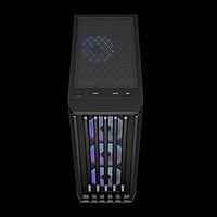 Gamdias AURA GC11 ARGB ATX Mid Tower Case – Type-C | Tempered Glass | Black