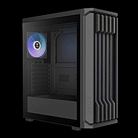 Gamdias AURA GC11 ARGB ATX Mid Tower Case – Type-C | Tempered Glass | Black