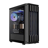 Gamdias AURA GC11 ARGB ATX Mid Tower Case – Type-C | Tempered Glass | Black