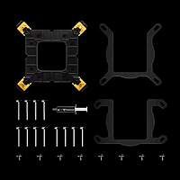 Gamdias AURA GL240 Digital ARGB Liquid Cooler – 240mm AIO | Dual 120mm Fans