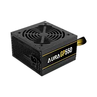 Gamdias Aura GP 550W SMPS – 80 Plus White | Non-Modular Power Supply