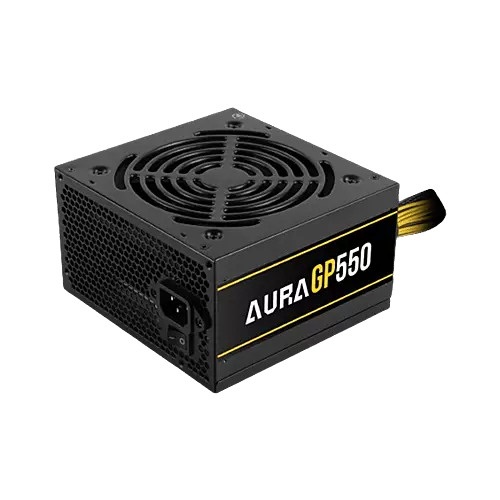 Gamdias Aura GP 550W SMPS – 80 Plus White | Non-Modular Power Supply